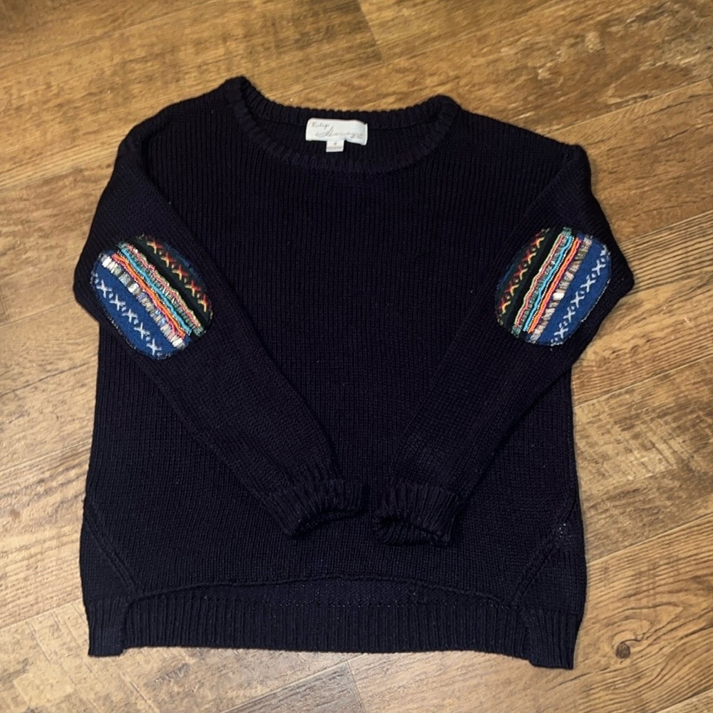 Medium Navy Blue Vintage Havana Sweater